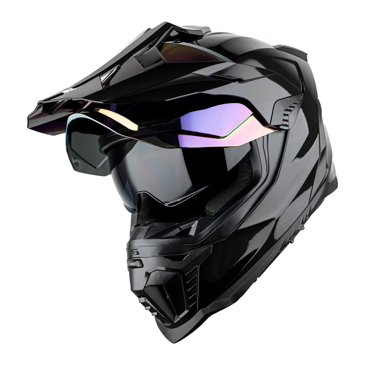 1Storm New Motorcycle Motocross Helmet Dual Sport Off Road Full Face Helmet DS008