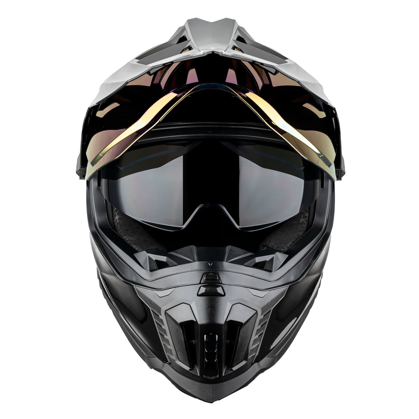 1Storm New Motorcycle Motocross Helmet Dual Sport Off Road Full Face Helmet DS008