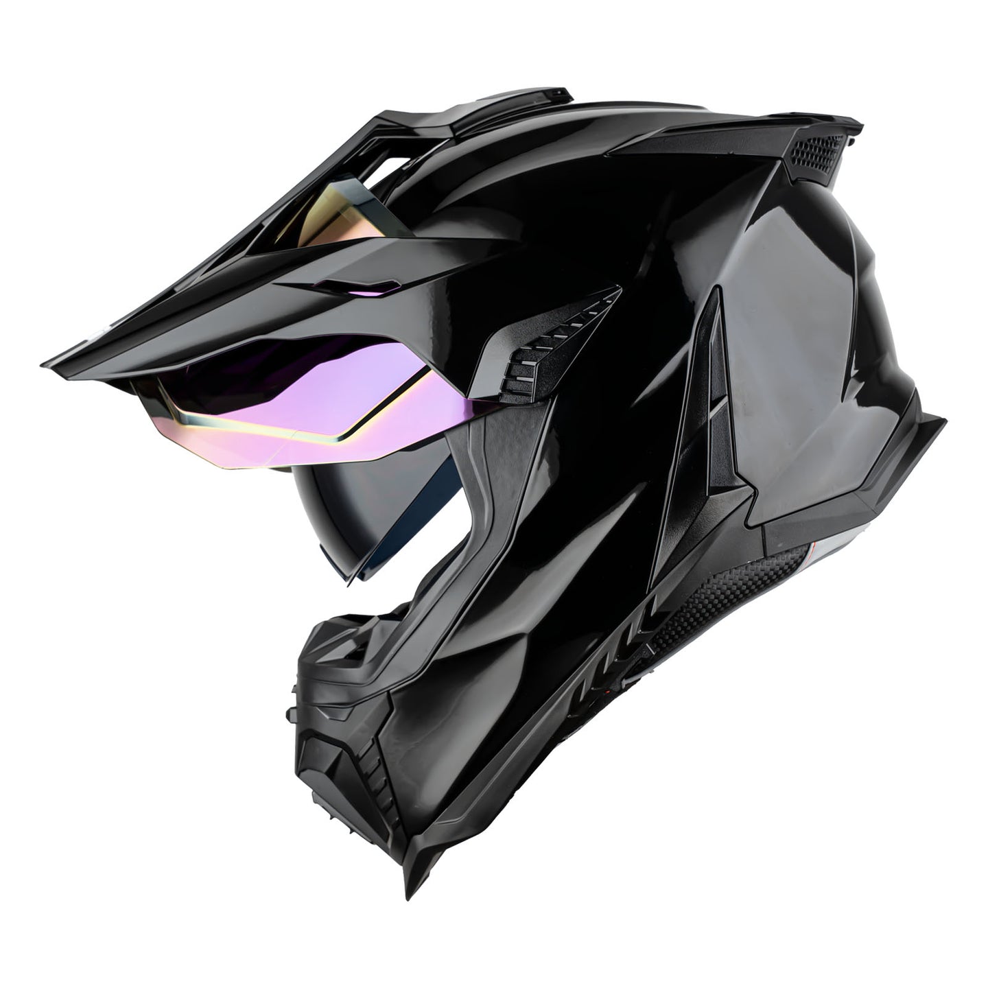 1Storm New Motorcycle Motocross Helmet Dual Sport Off Road Full Face Helmet DS008