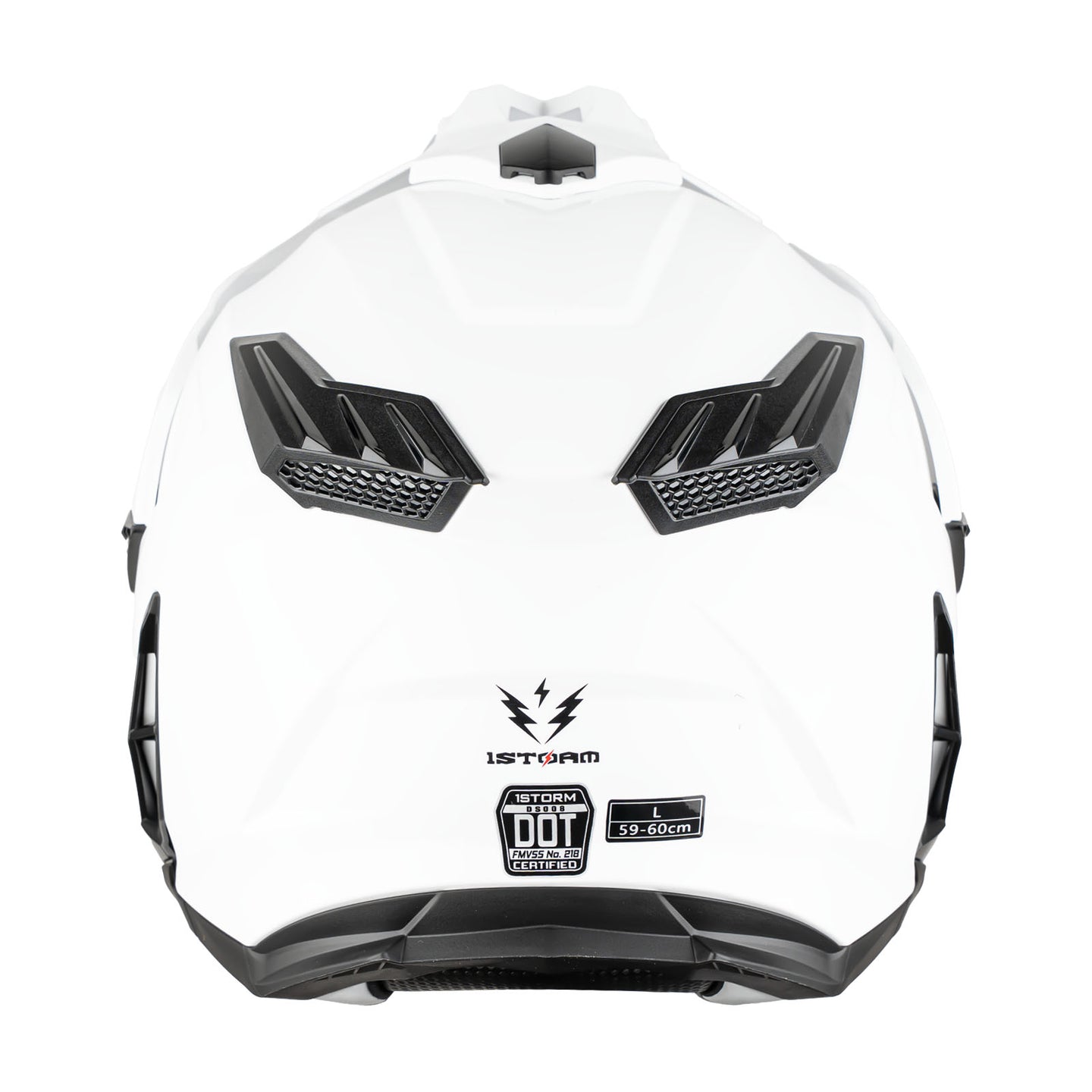 1Storm New Motorcycle Motocross Helmet Dual Sport Off Road Full Face Helmet DS008