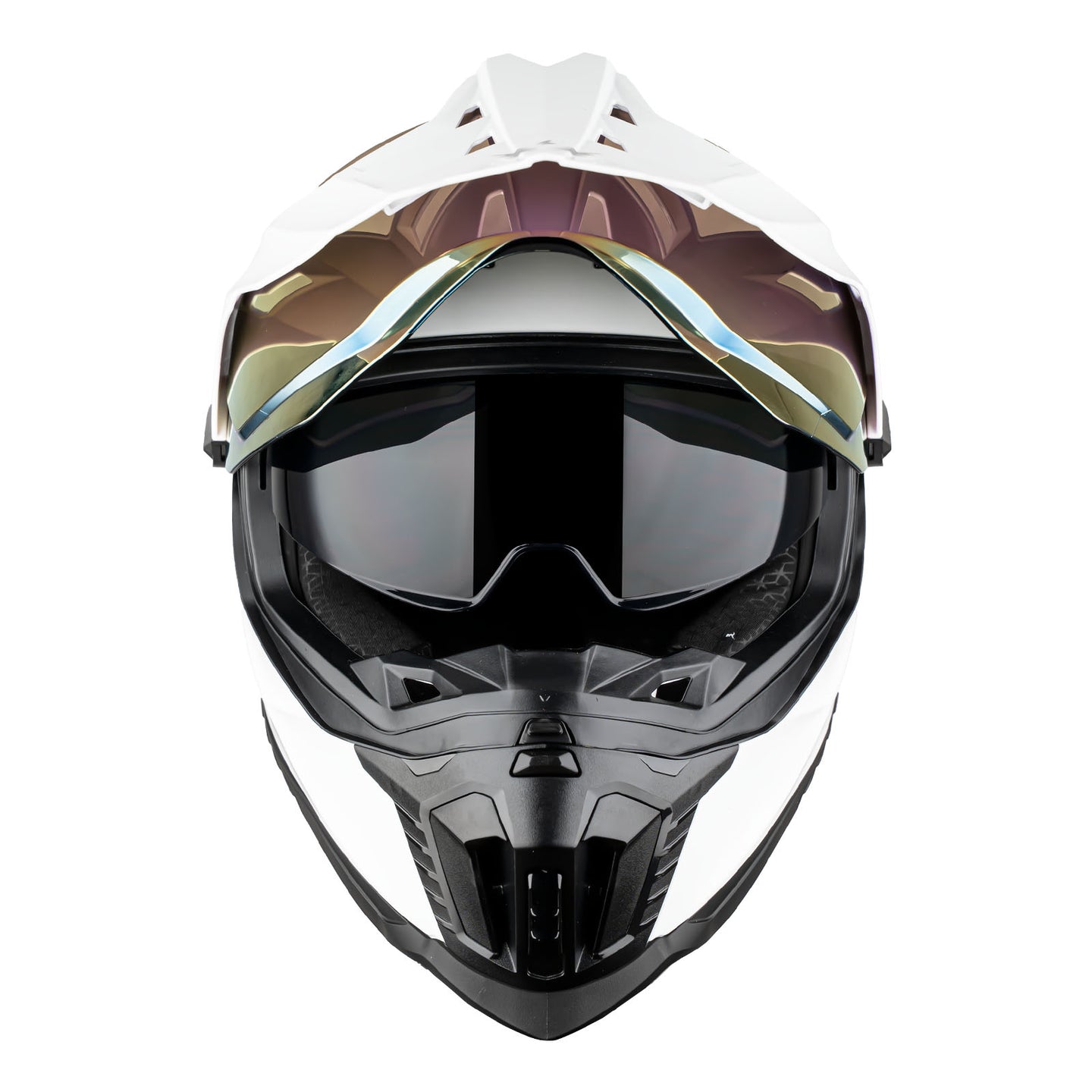 1Storm New Motorcycle Motocross Helmet Dual Sport Off Road Full Face Helmet DS008