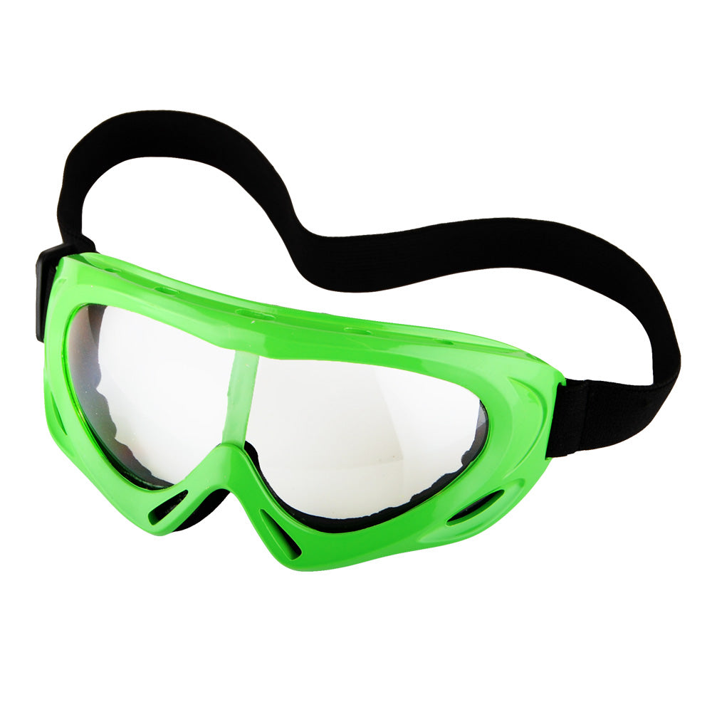 WOW Youth Motocross Helmet Kids Motorcycle Helmet HBOY + Goggles + MG Youth Glove Bundle