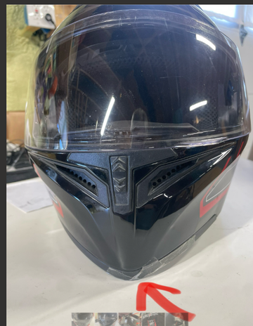 Front bottom plastic rim for Motorcycle Helmet HB89