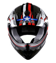 WOW Youth Motocross Helmet Kids Motorcycle Helmet HBOY + Goggles + MG Youth Glove Bundle