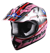 WOW Youth Motocross Helmet Kids Motorcycle Helmet HBOY + Goggles + MG Youth Glove Bundle