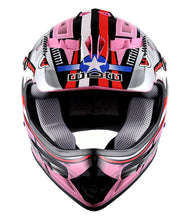 WOW Youth Motocross Helmet Kids Motorcycle Helmet HBOY + Goggles + MG Youth Glove Bundle