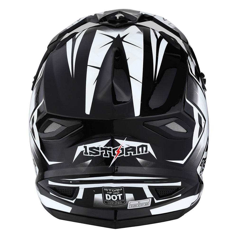 1Storm Youth Kids Motocross Helmet BMX MX Bike Helmet Youth_HF801 Teenager Racing Style