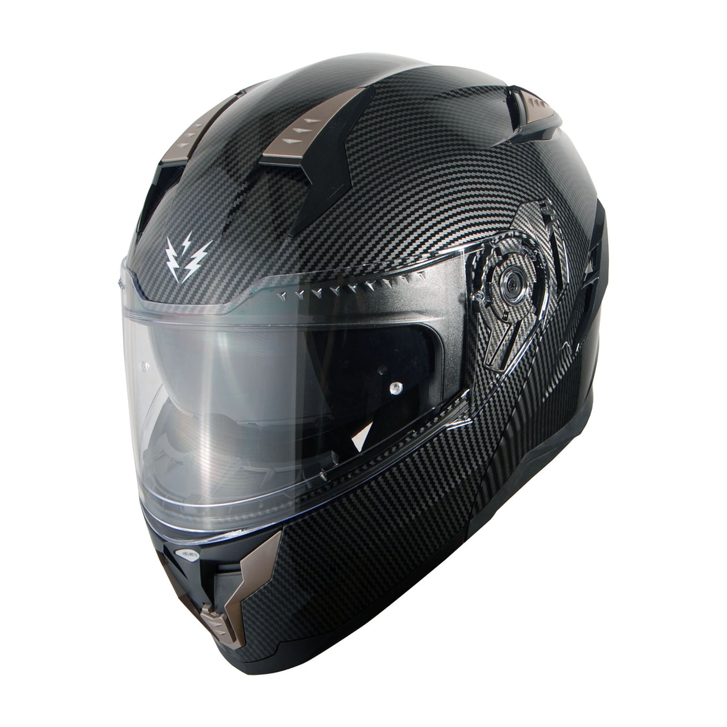 1Storm Motorcycle Modular Full Face Helmet Flip up Dual Visor Anti Fog Pinlock:  JHA119