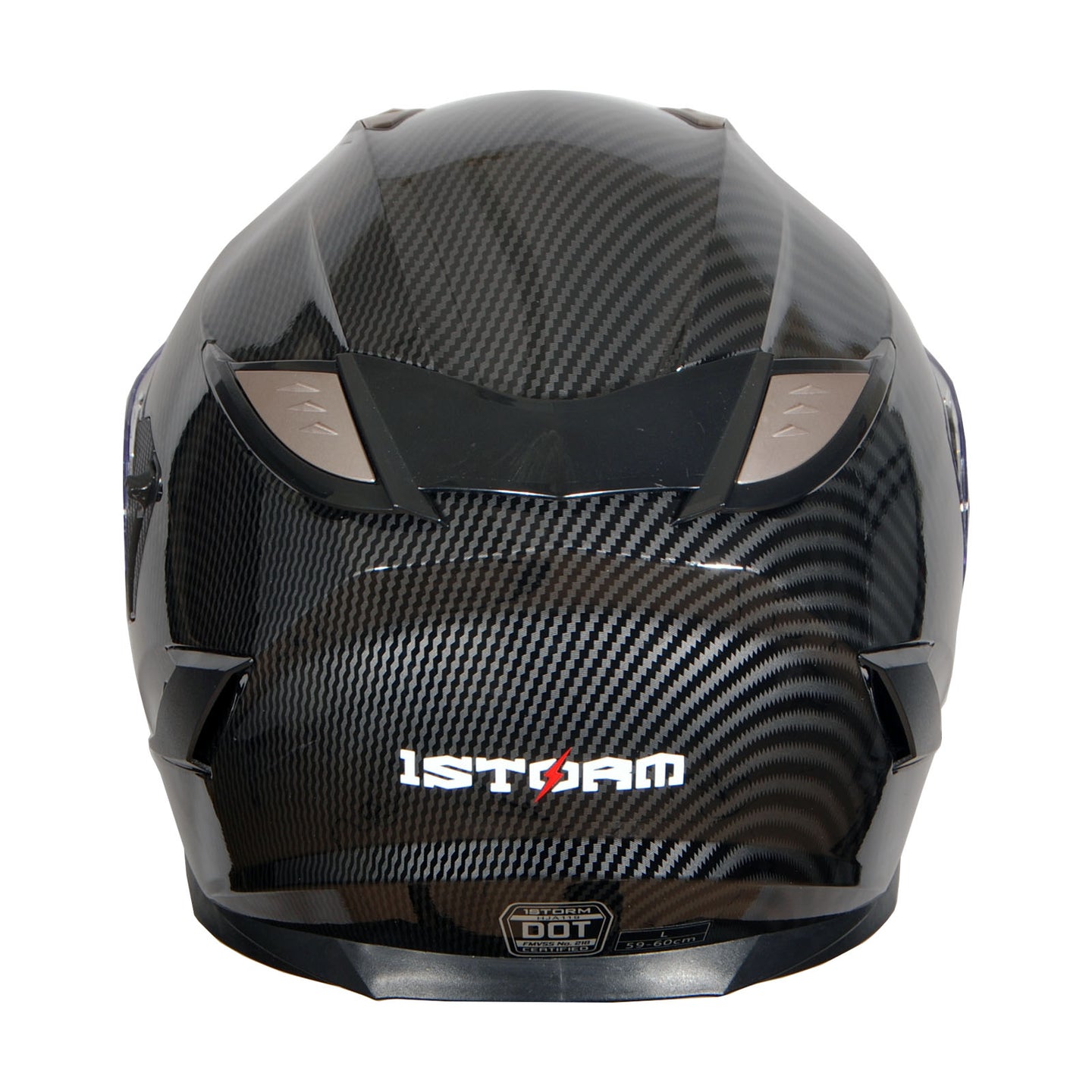 1Storm Motorcycle Modular Full Face Helmet Flip up Dual Visor Anti Fog Pinlock:  JHA119