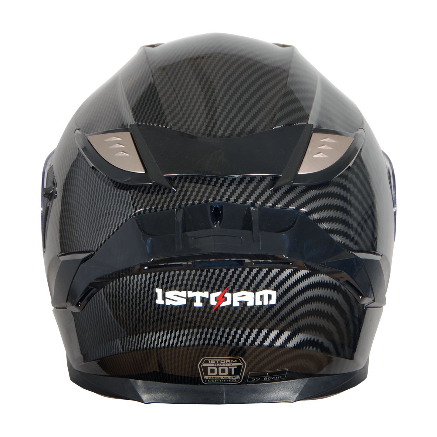 1Storm Motorcycle Modular Full Face Helmet Flip up Dual Visor Anti Fog Pinlock:  JHA119