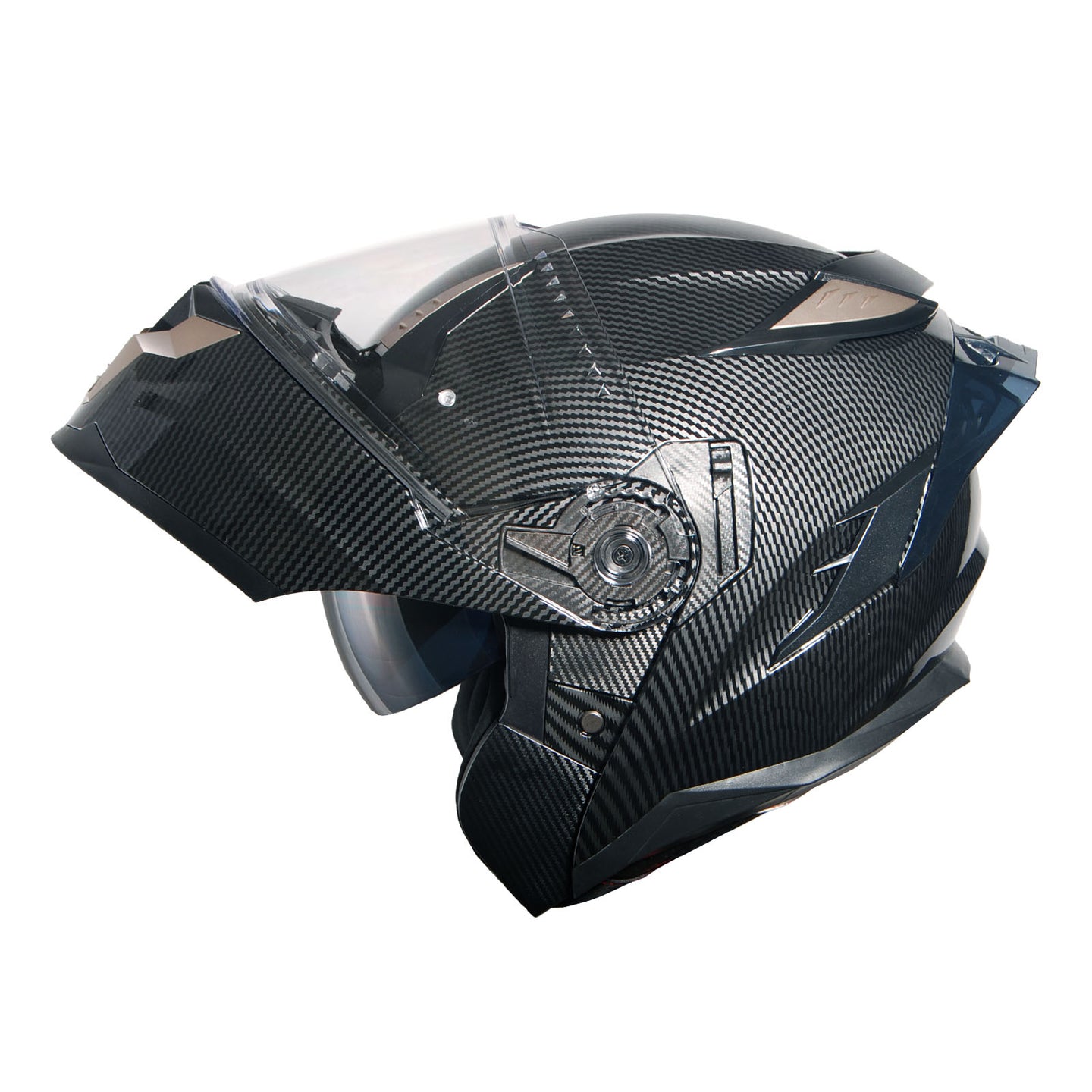 1Storm Motorcycle Modular Full Face Helmet Flip up Dual Visor Anti Fog Pinlock:  JHA119