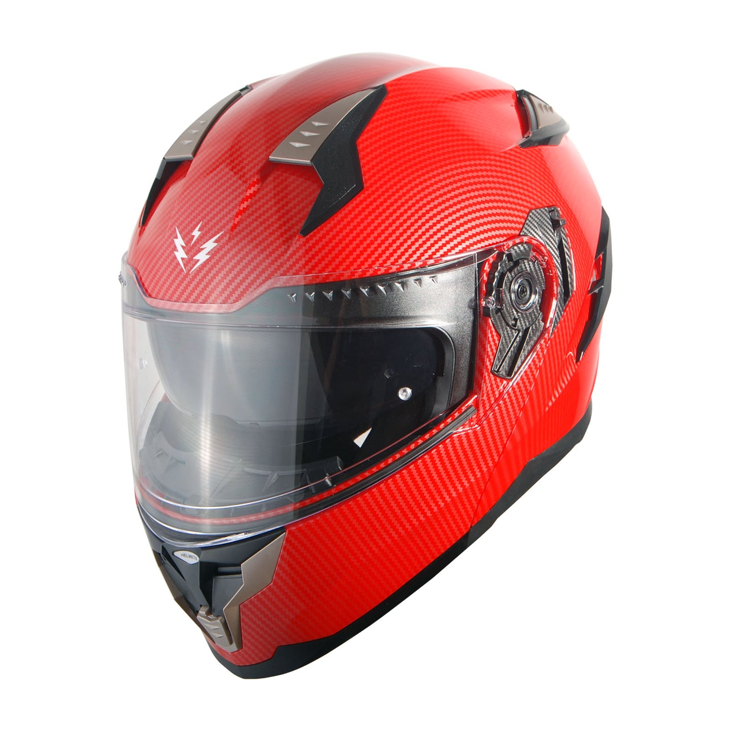 1Storm Motorcycle Modular Full Face Helmet Flip up Dual Visor Anti Fog Pinlock:  JHA119