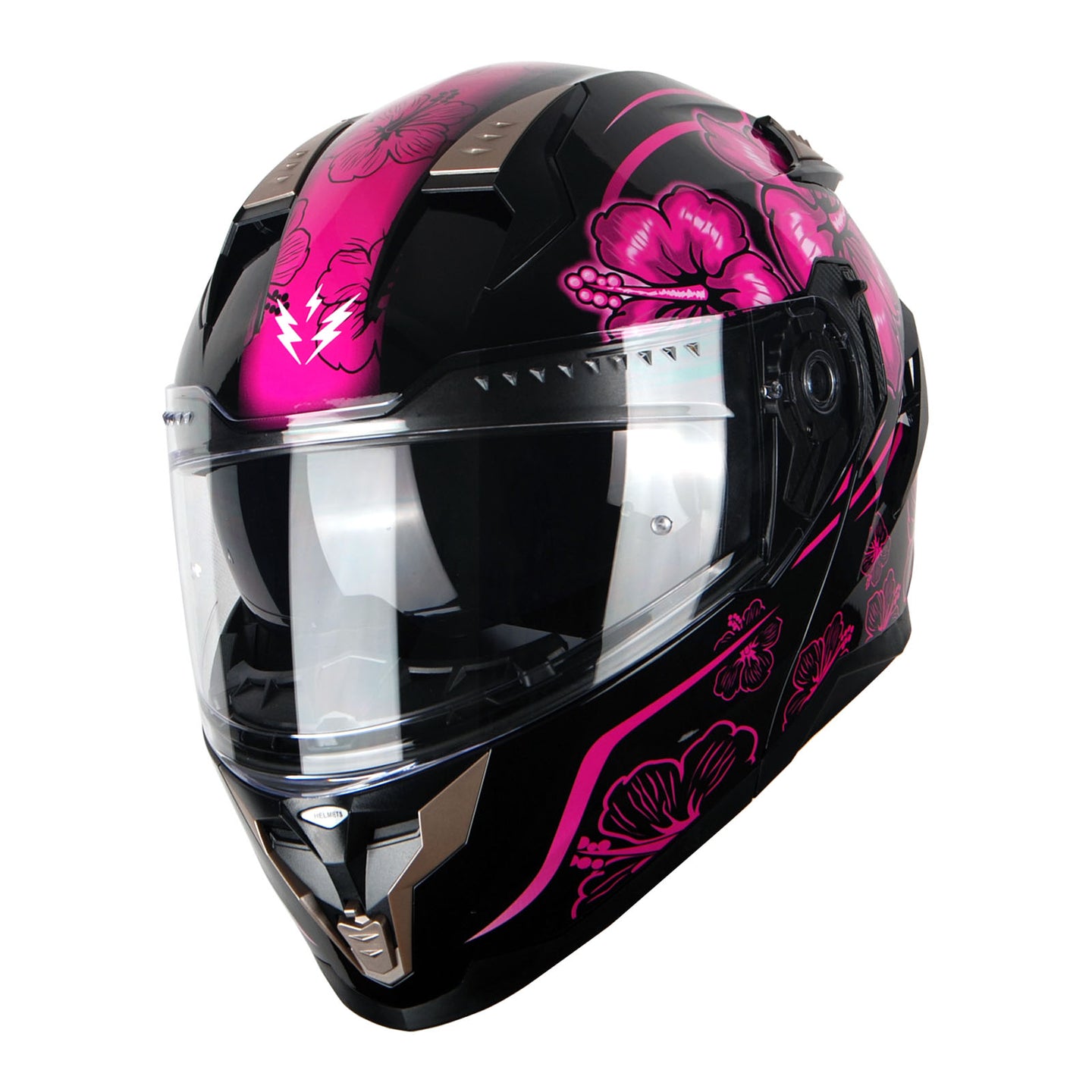 1Storm Motorcycle Modular Full Face Helmet Flip up Dual Visor Anti Fog Pinlock:  JHA119