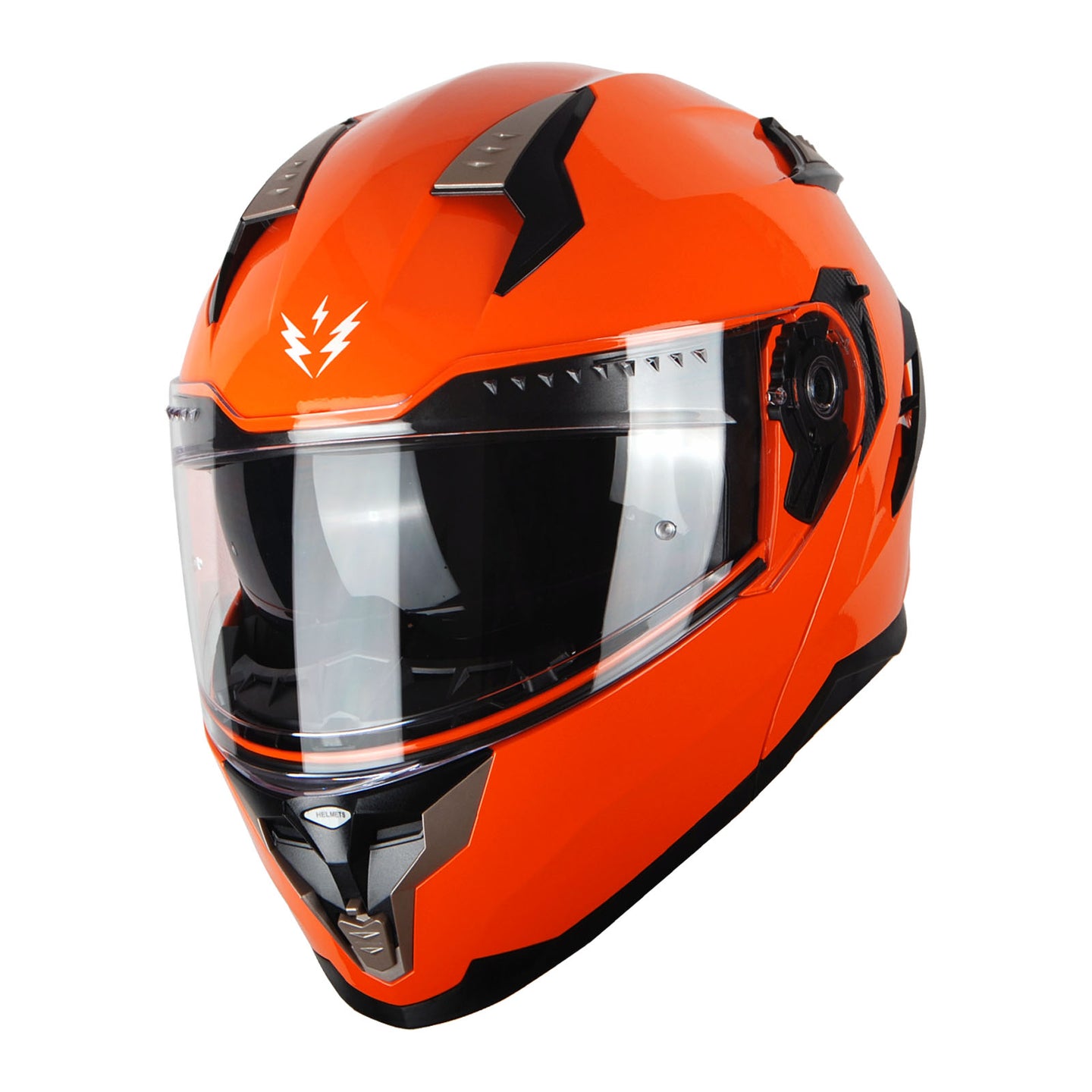 1Storm Motorcycle Modular Full Face Helmet Flip up Dual Visor Anti Fog Pinlock:  JHA119