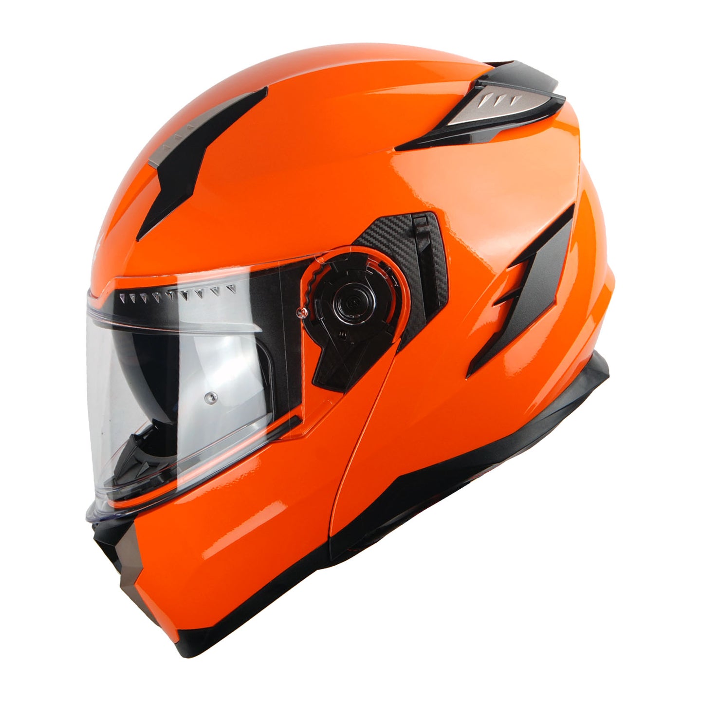 1Storm Motorcycle Modular Full Face Helmet Flip up Dual Visor Anti Fog Pinlock:  JHA119