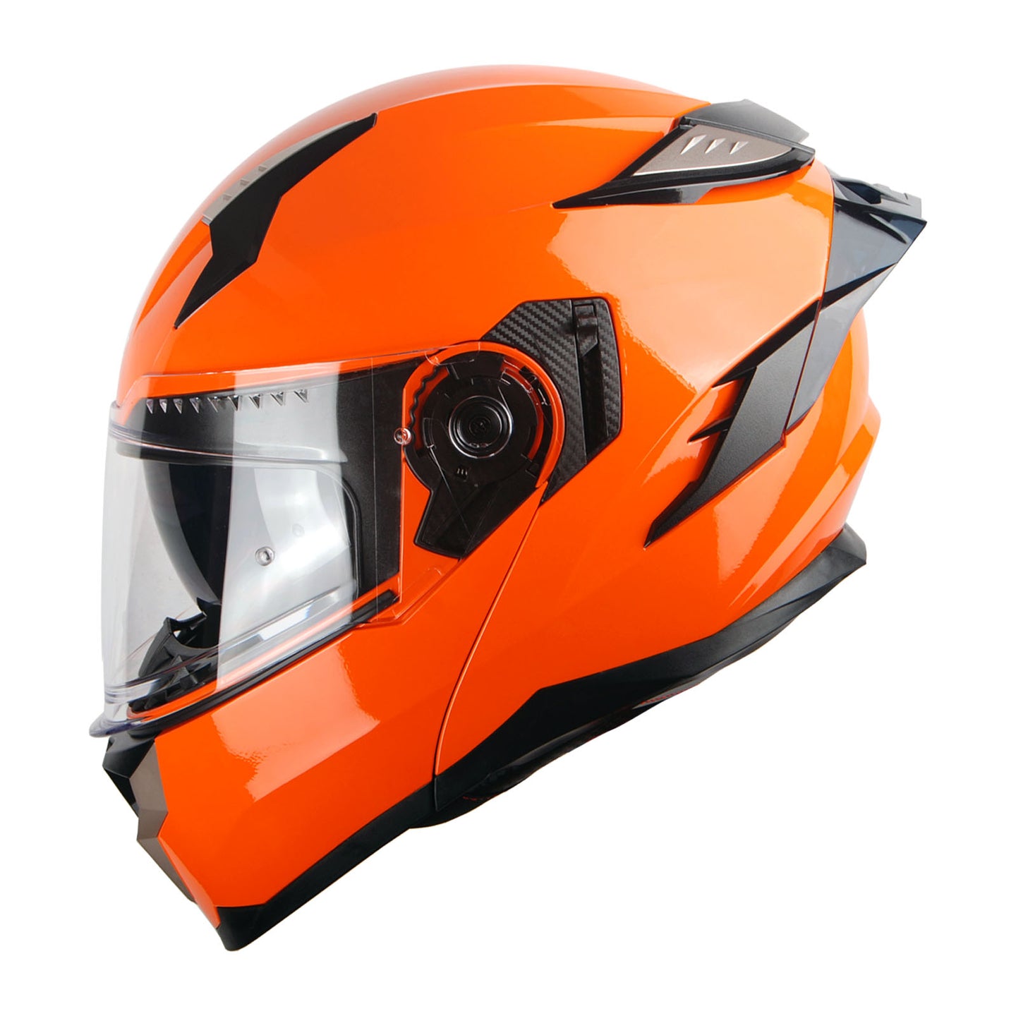 1Storm Motorcycle Modular Full Face Helmet Flip up Dual Visor Anti Fog Pinlock:  JHA119