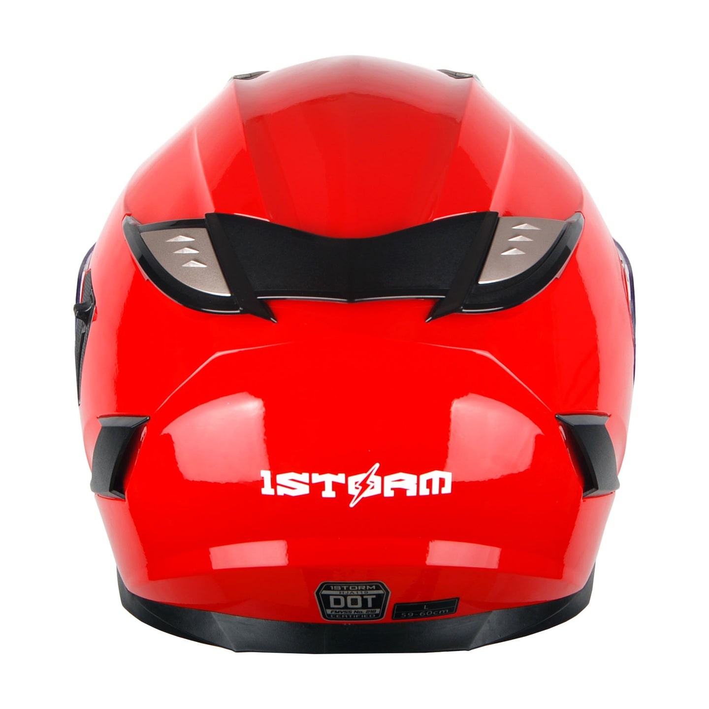 1Storm Motorcycle Modular Full Face Helmet Flip up Dual Visor Anti Fog Pinlock:  JHA119