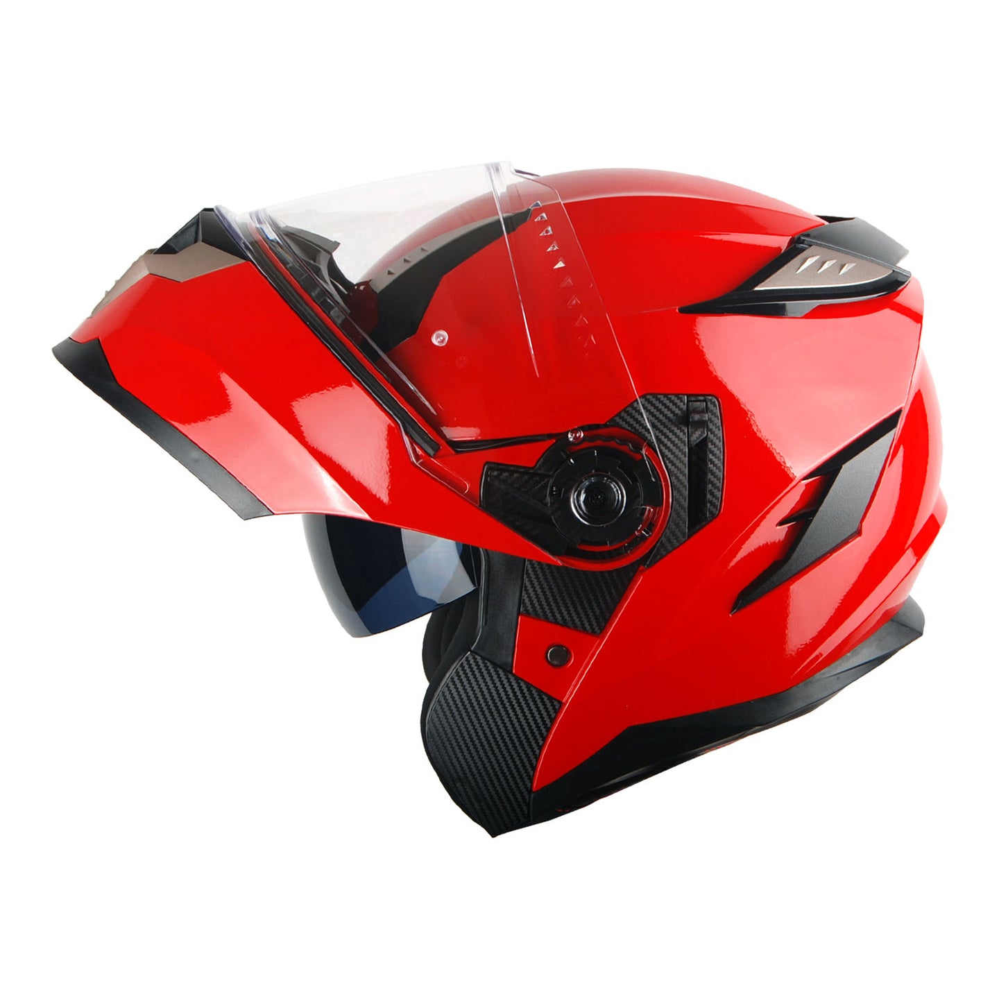 1Storm Motorcycle Modular Full Face Helmet Flip up Dual Visor Anti Fog Pinlock:  JHA119
