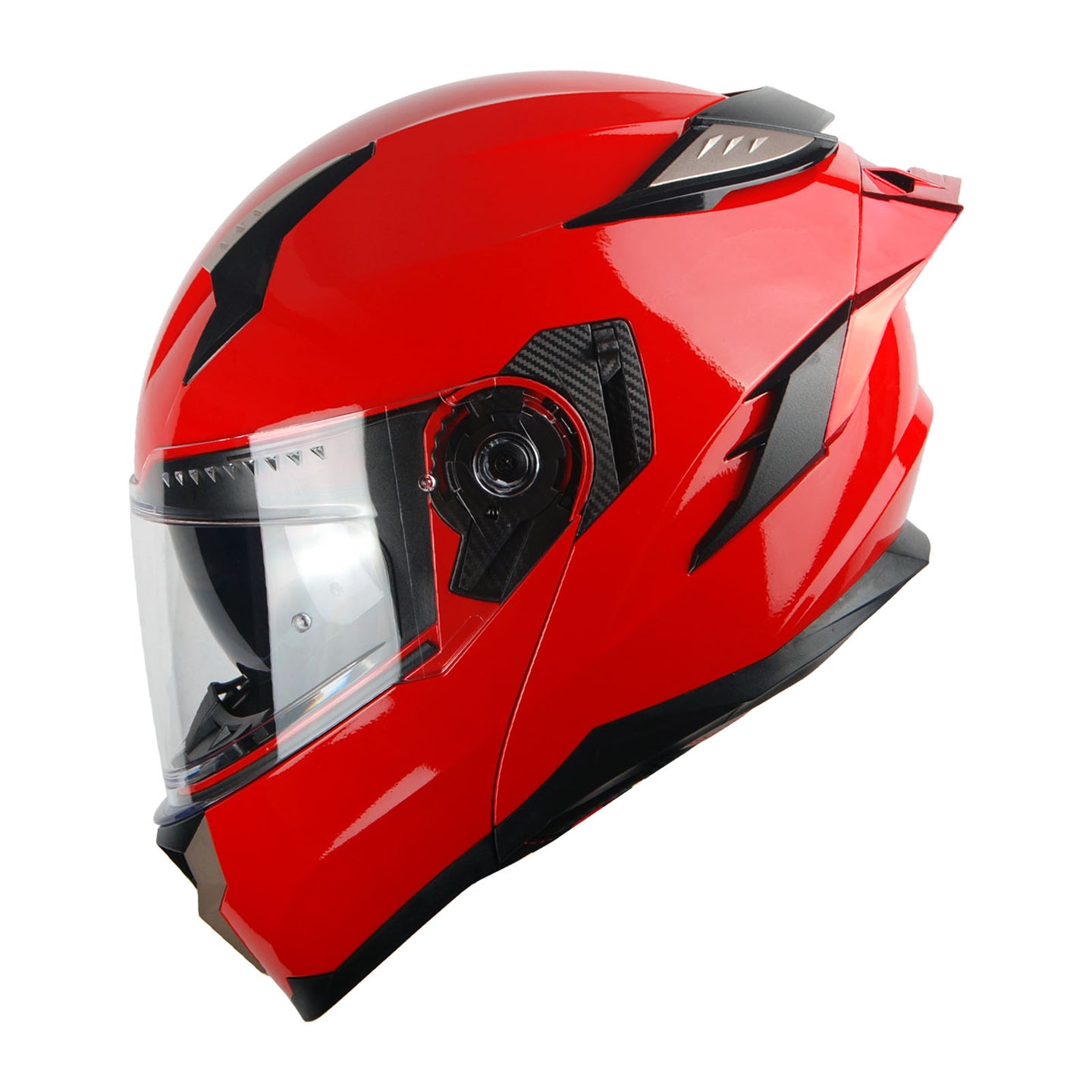 1Storm Motorcycle Modular Full Face Helmet Flip up Dual Visor Anti Fog Pinlock:  JHA119