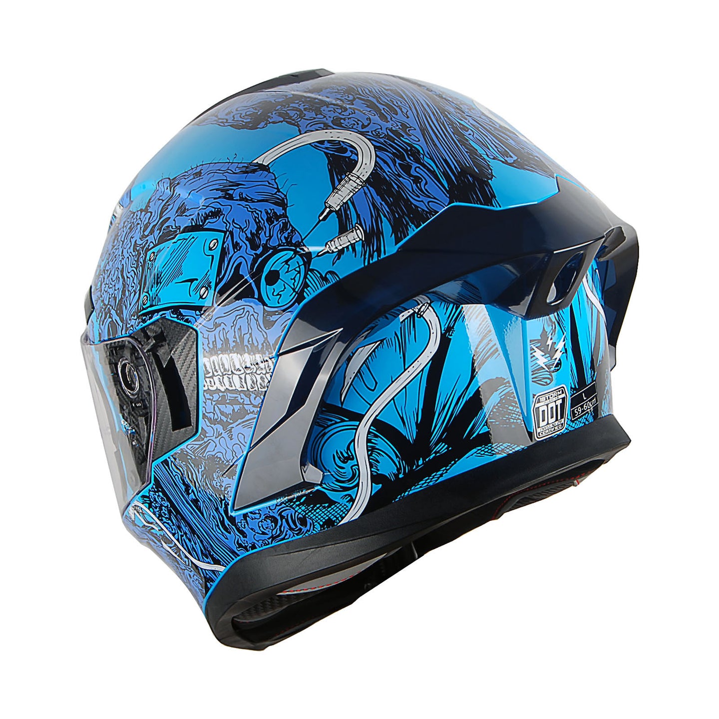 1Storm Motorcycle Full Face Helmet Dual Visor: HJAH15