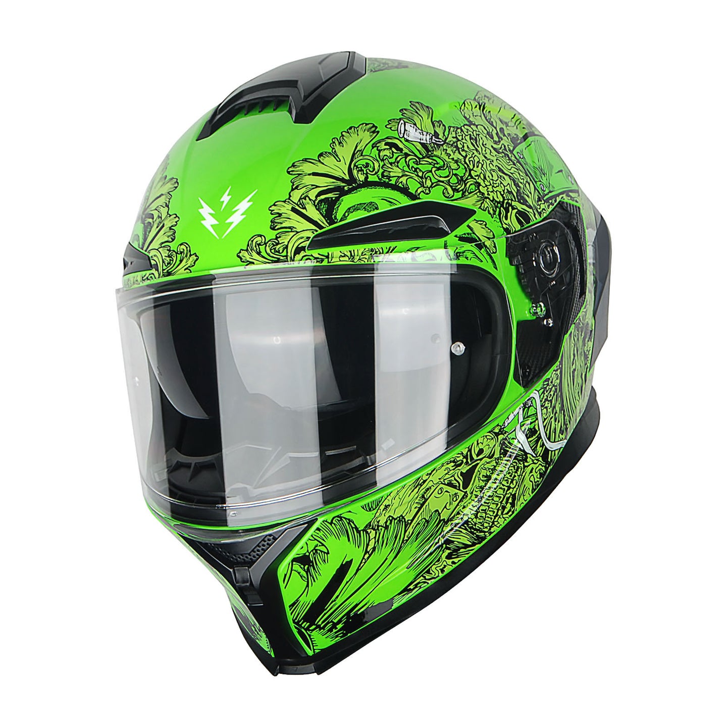 1Storm Motorcycle Full Face Helmet Dual Visor: HJAH15