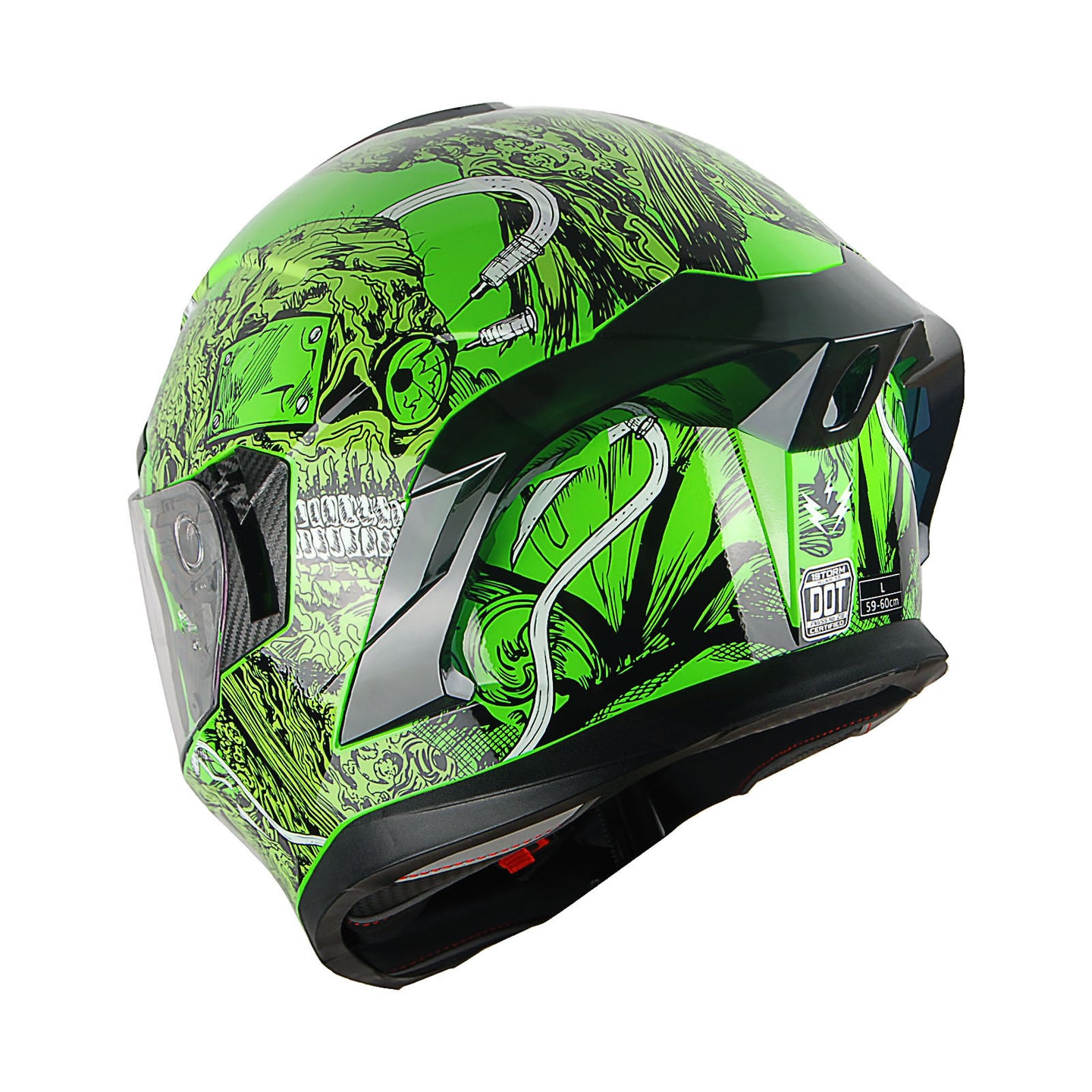 1Storm Motorcycle Full Face Helmet Dual Visor: HJAH15