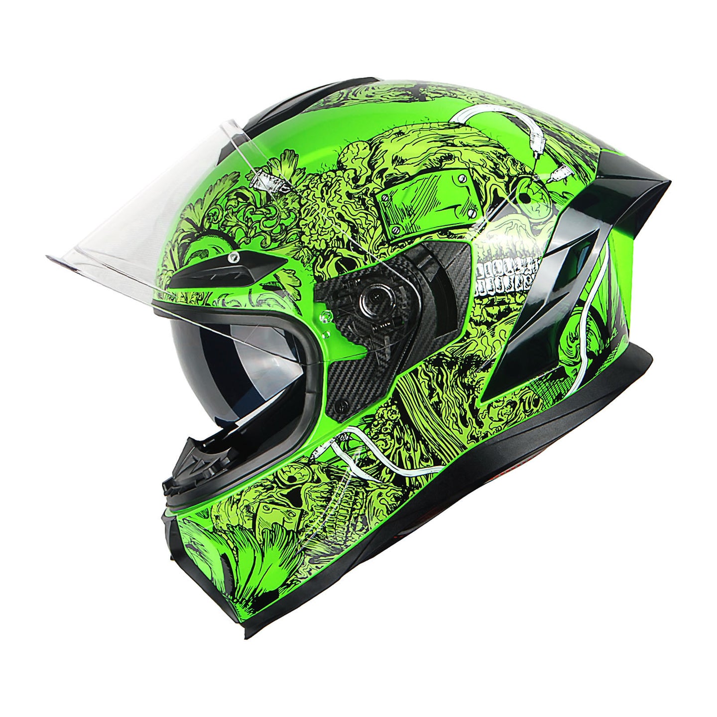 1Storm Motorcycle Full Face Helmet Dual Visor: HJAH15