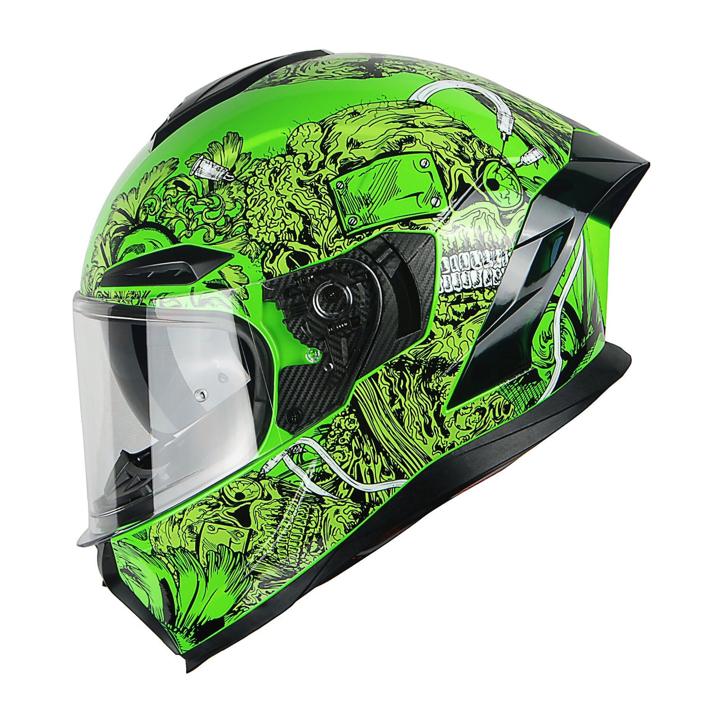1Storm Motorcycle Full Face Helmet Dual Visor: HJAH15