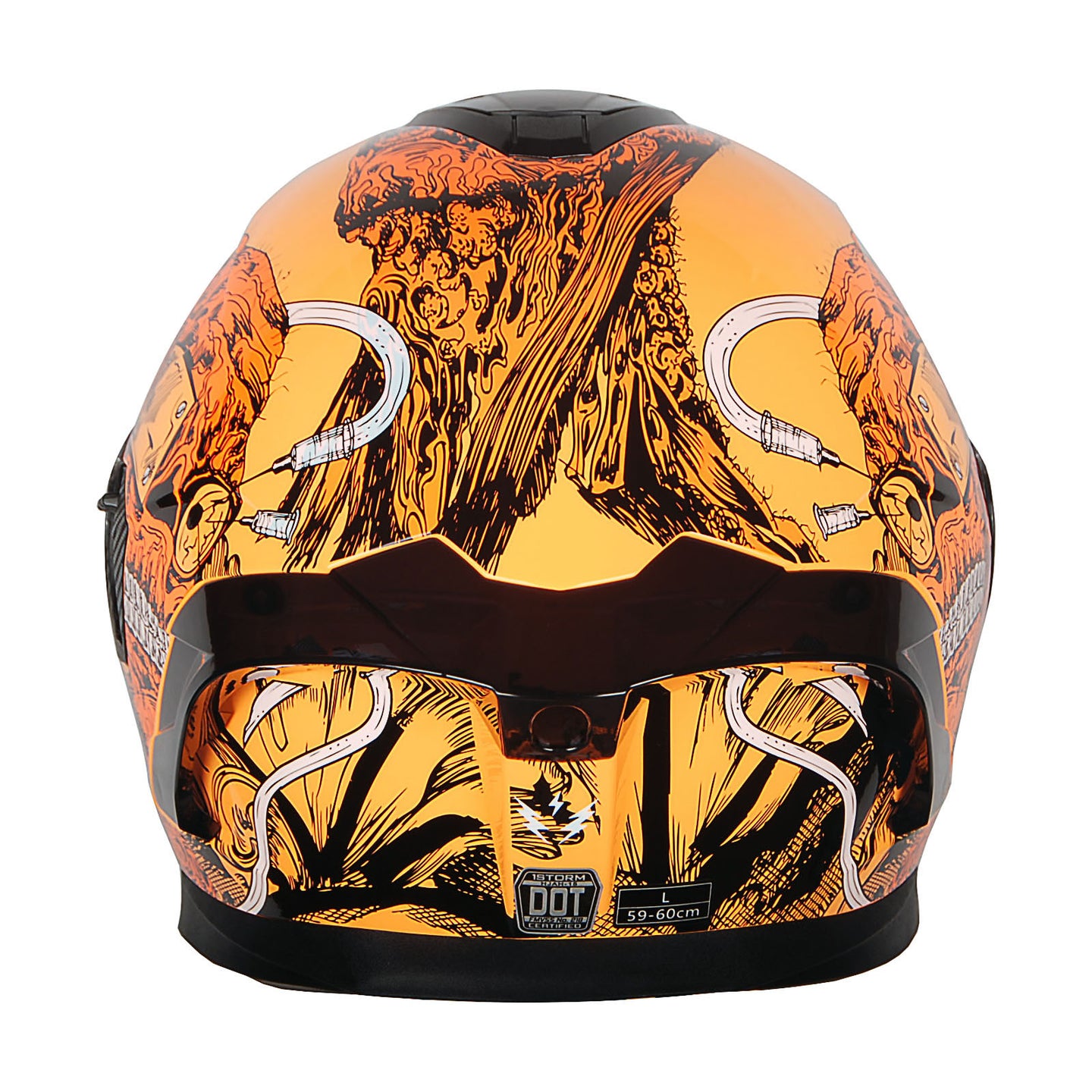 1Storm Motorcycle Full Face Helmet Dual Visor: HJAH15