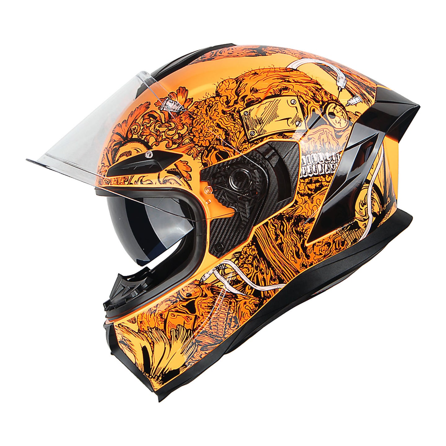 1Storm Motorcycle Full Face Helmet Dual Visor: HJAH15
