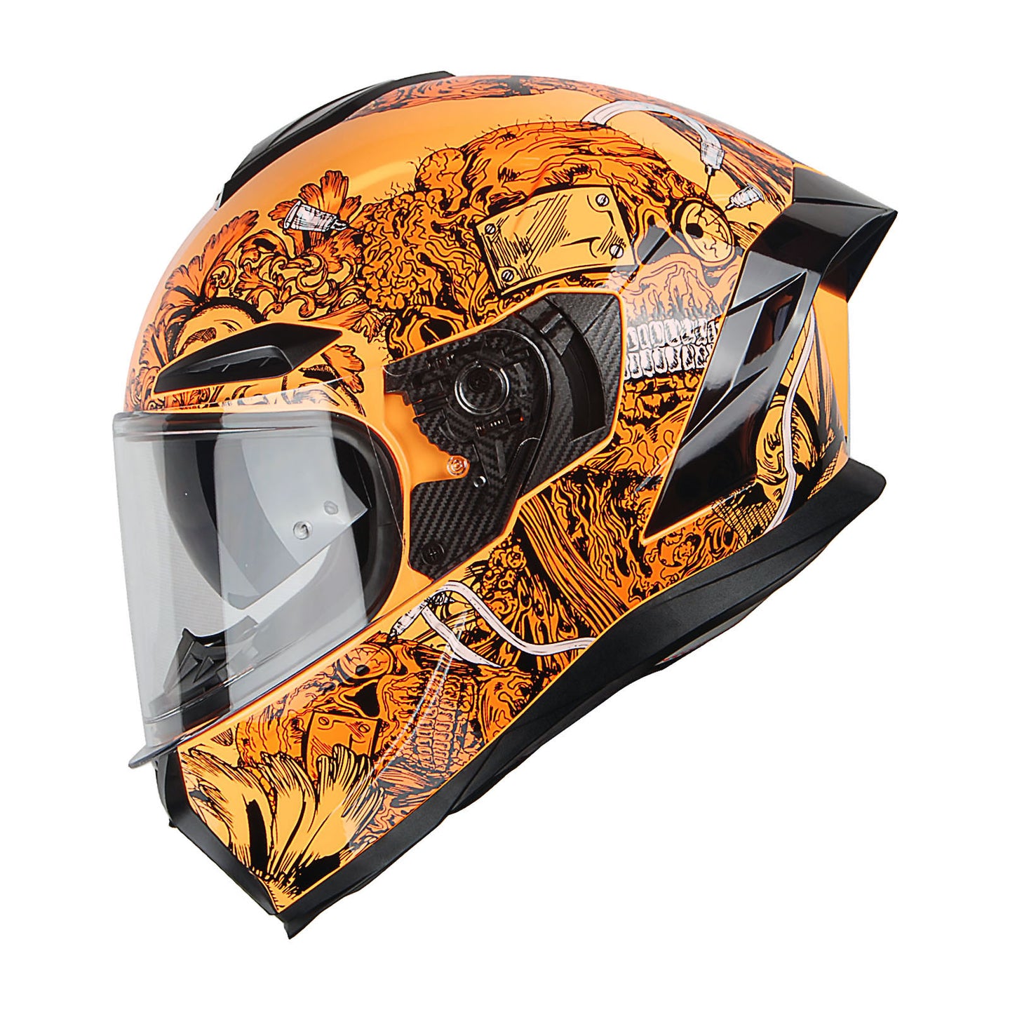 1Storm Motorcycle Full Face Helmet Dual Visor: HJAH15