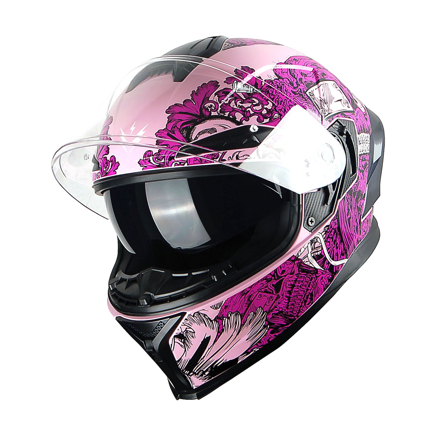 1Storm Motorcycle Full Face Helmet Dual Visor: HJAH15
