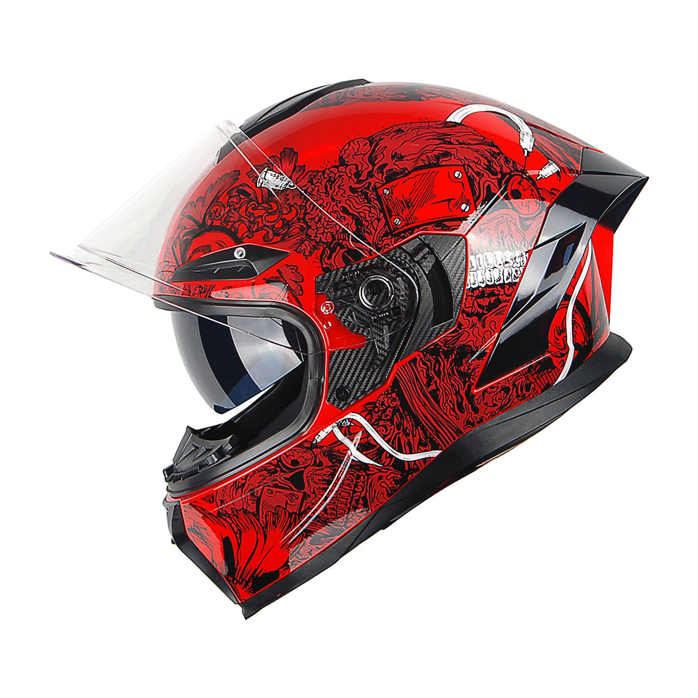 1Storm Motorcycle Full Face Helmet Dual Visor: HJAH15