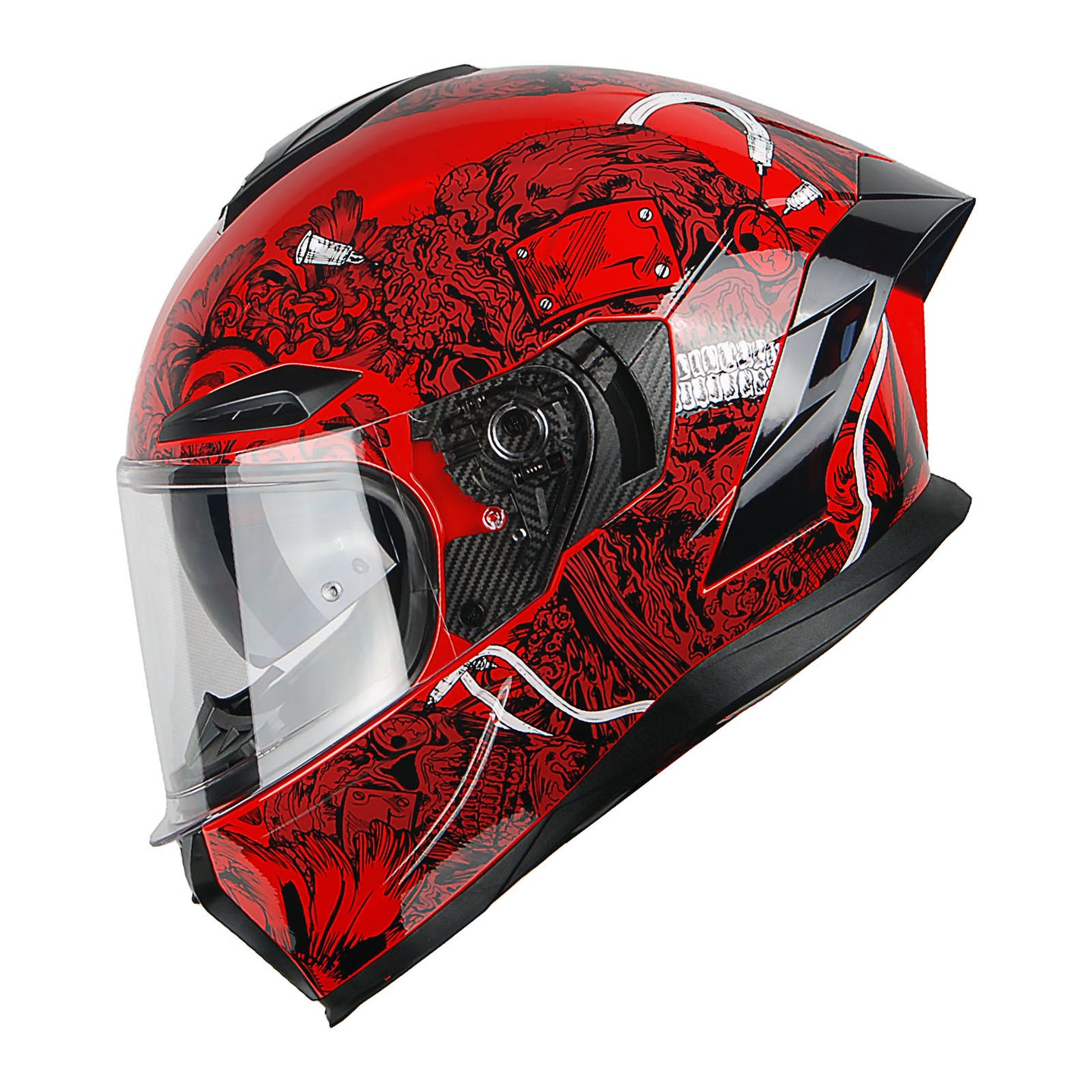 1Storm Motorcycle Full Face Helmet Dual Visor: HJAH15