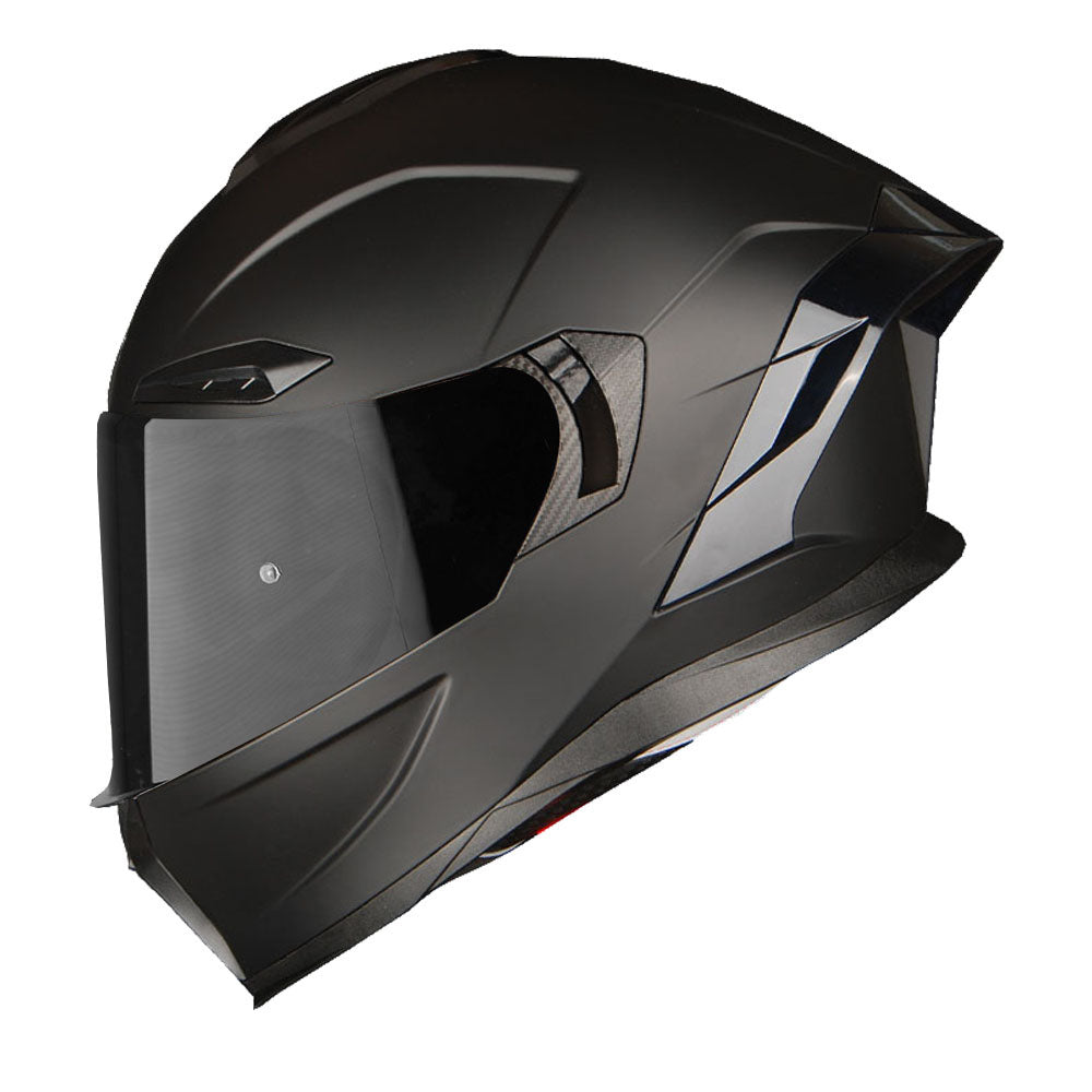 1Storm Motorcycle Full Face Helmet DOT Adults Street Bike Dual Visor Sun Inner Shield with One Extra Clear Shield: HJAH15