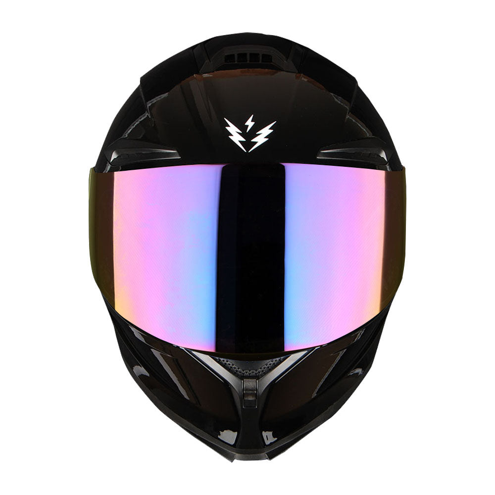 1Storm Motorcycle Full Face Helmet DOT Adults Street Bike Dual Visor Sun Inner Shield with One Extra Clear Shield: HJAH15