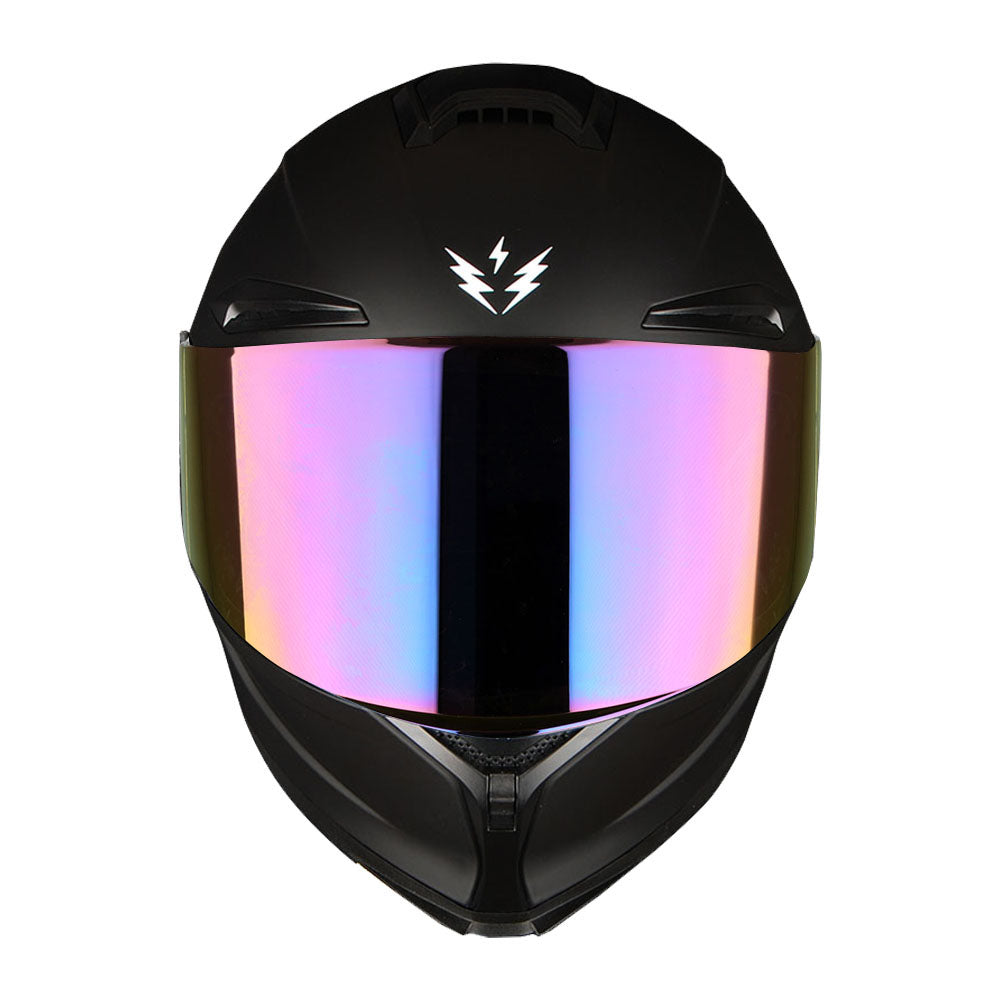 1Storm Motorcycle Full Face Helmet DOT Adults Street Bike Dual Visor Sun Inner Shield with One Extra Clear Shield: HJAH15