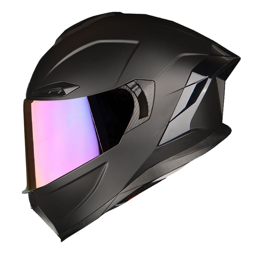 1Storm Motorcycle Full Face Helmet DOT Adults Street Bike Dual Visor Sun Inner Shield with One Extra Clear Shield: HJAH15