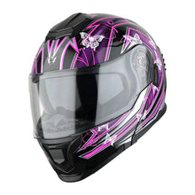 1Storm Motorcycle Street Bike Modular/Flip up Dual Visor Sun Shield Full Face Helmet: HJK920