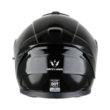 1Storm Motorcycle Street Bike Modular/Flip up Dual Visor Sun Shield Full Face Helmet: HJK920