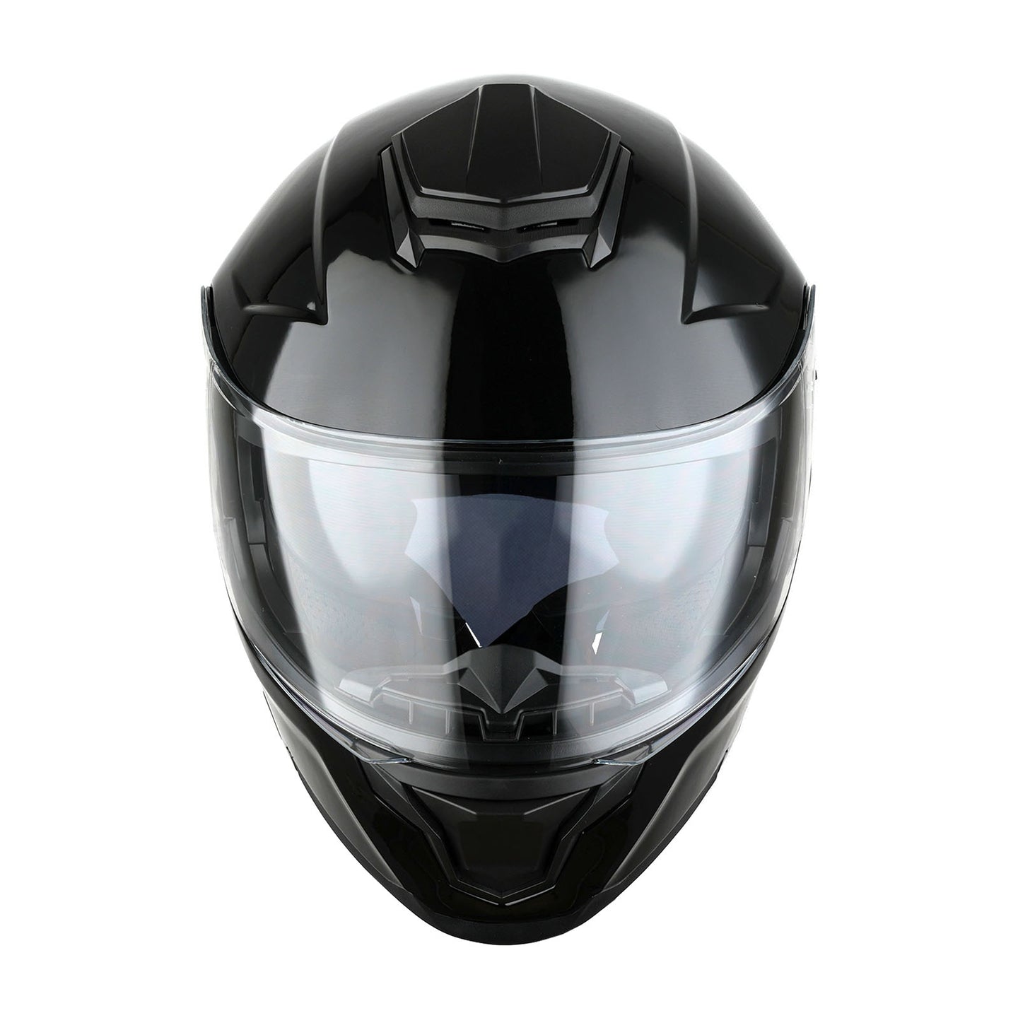 1Storm Motorcycle Street Bike Modular/Flip up Dual Visor Sun Shield Full Face Helmet: HJK920