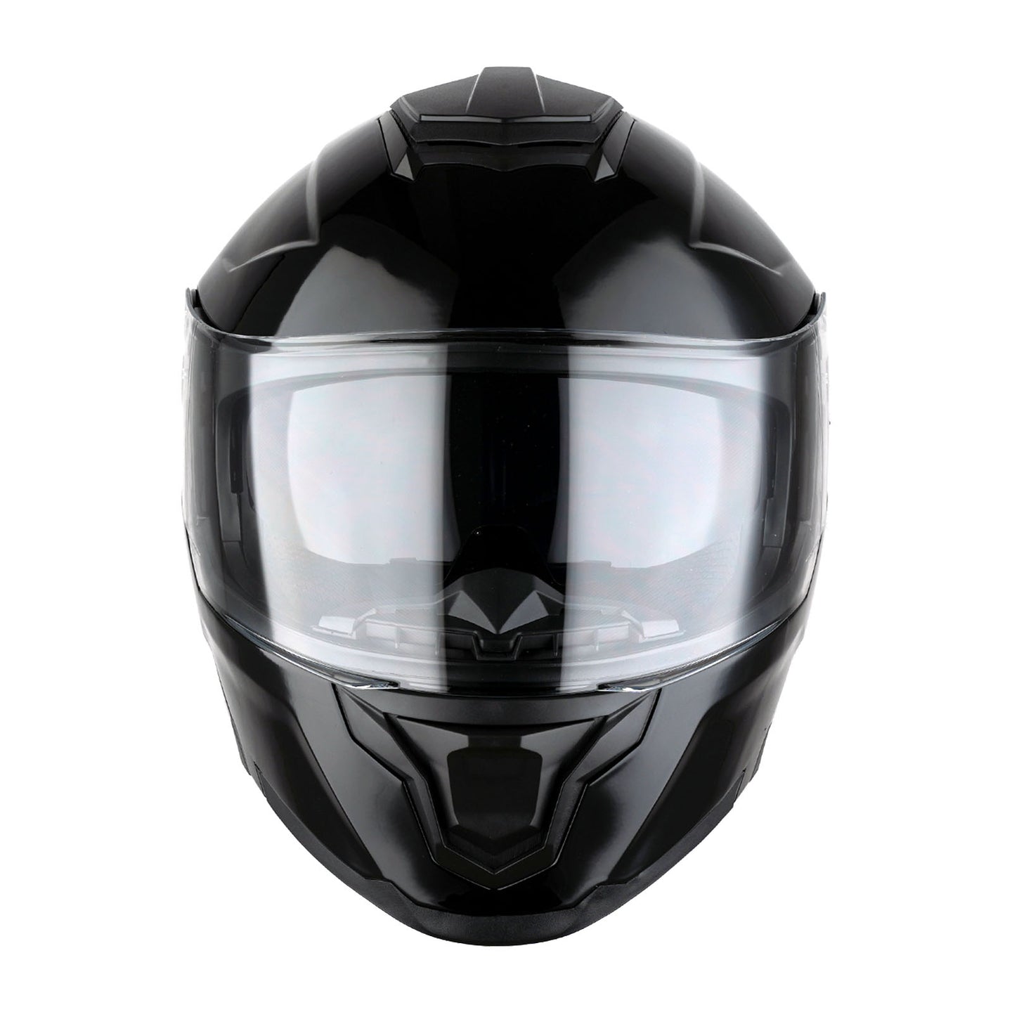 1Storm Motorcycle Street Bike Modular/Flip up Dual Visor Sun Shield Full Face Helmet: HJK920