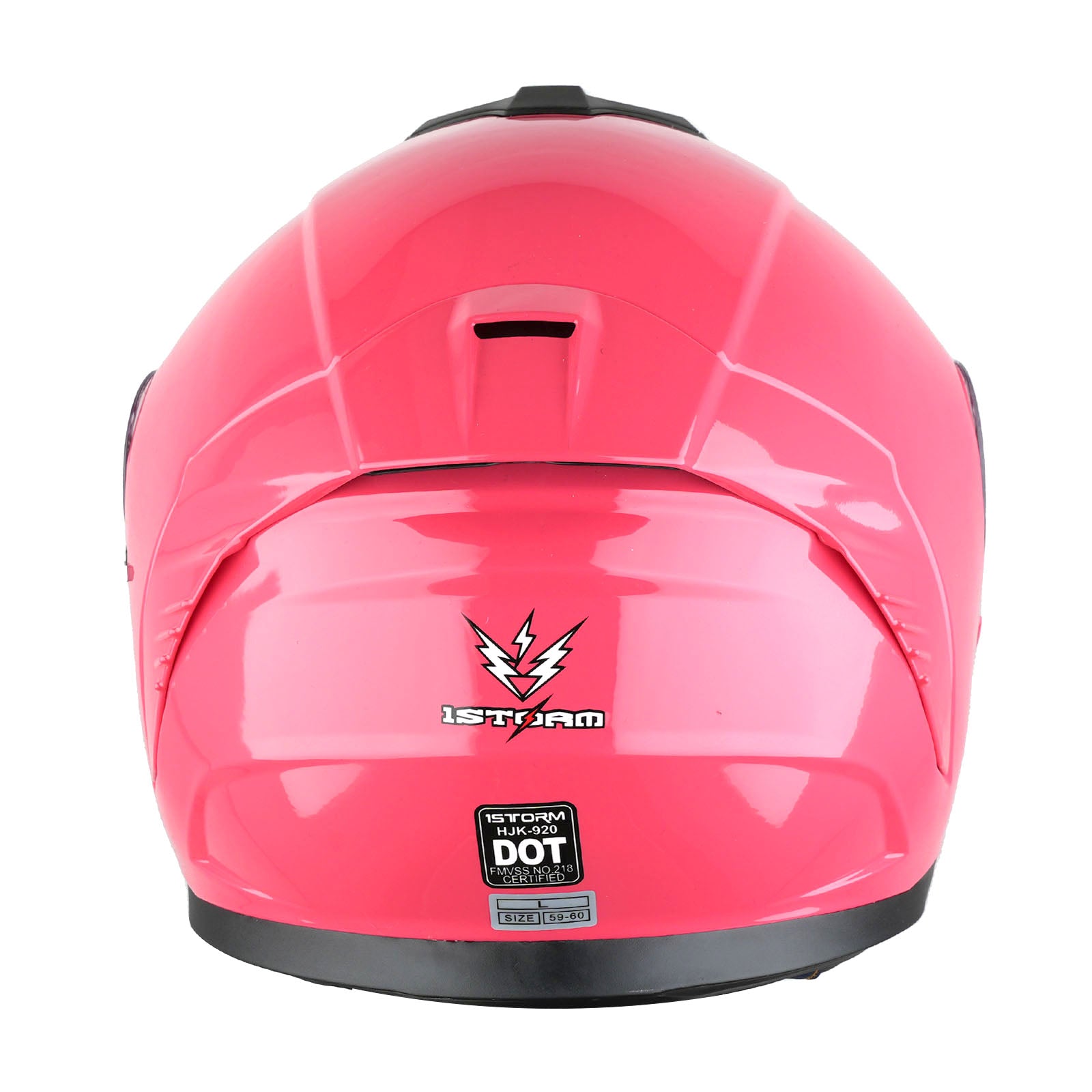 1Storm Motorcycle Street Bike Modular/Flip up Dual Visor Sun Shield Full Face Helmet: HJK920