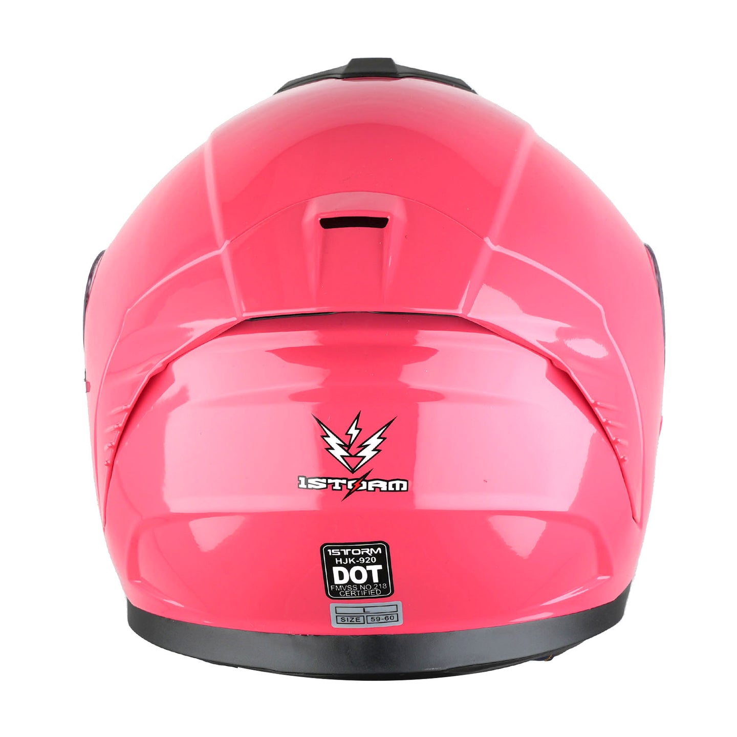 1Storm Motorcycle Street Bike Modular/Flip up Dual Visor Sun Shield Full Face Helmet: HJK920