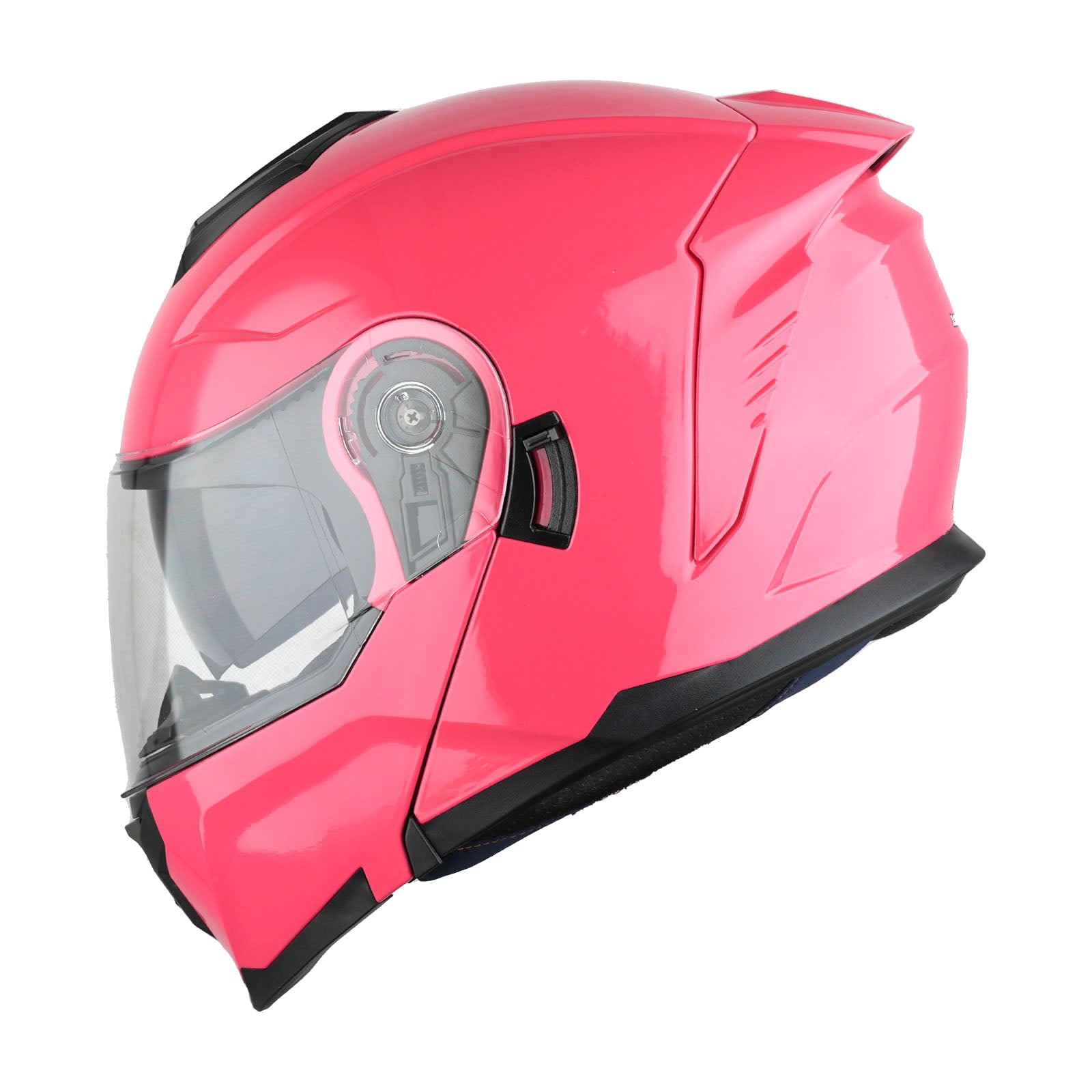 1Storm Motorcycle Street Bike Modular/Flip up Dual Visor Sun Shield Full Face Helmet: HJK920