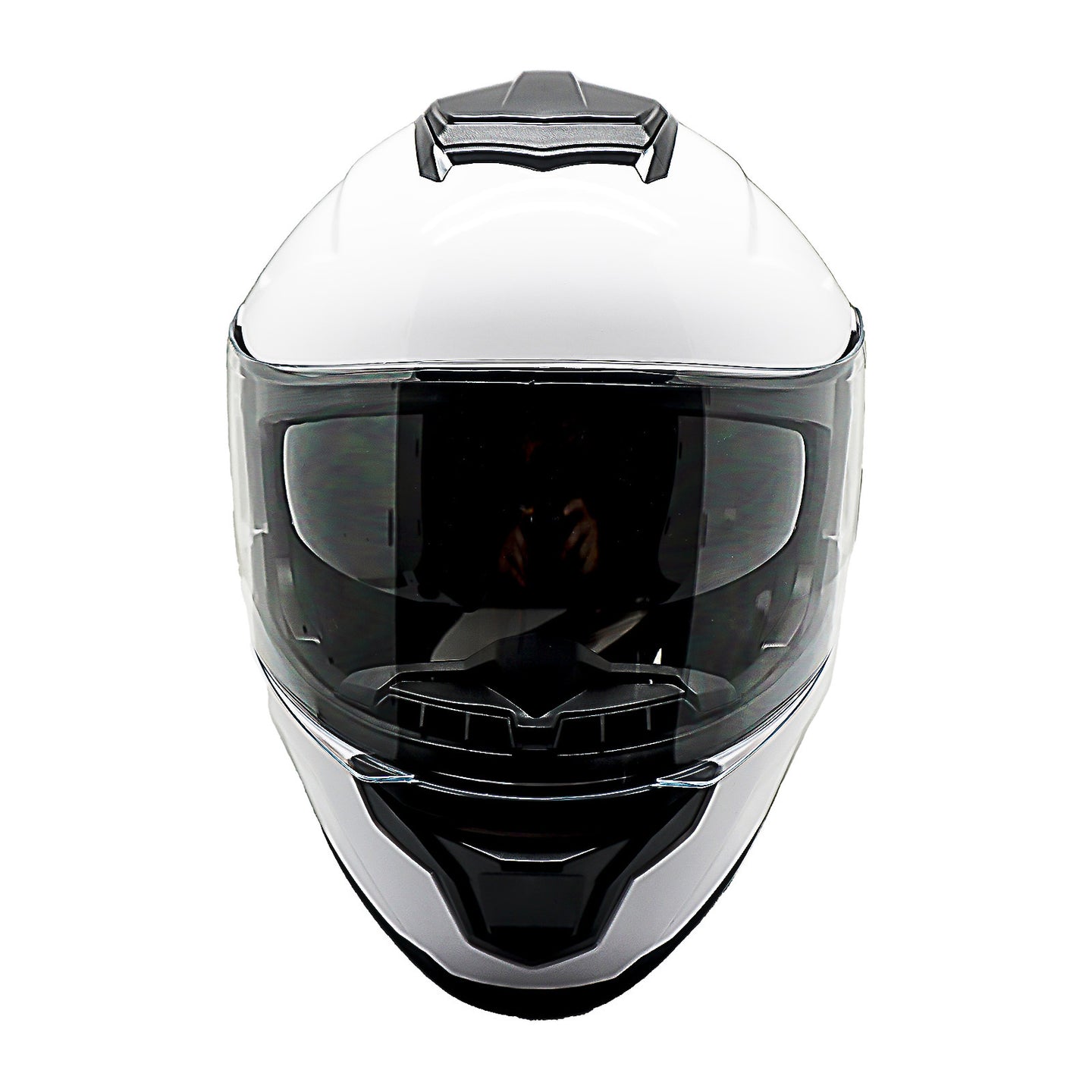 1Storm Motorcycle Street Bike Modular/Flip up Dual Visor Sun Shield Full Face Helmet: HJK920
