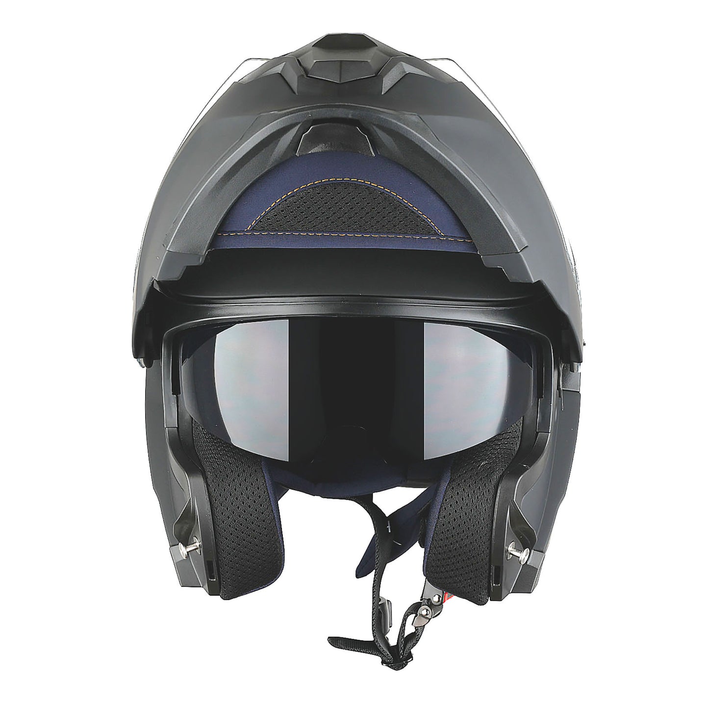 1Storm Motorcycle Street Bike Modular/Flip up Dual Visor Sun Shield Full Face Helmet: HJK920