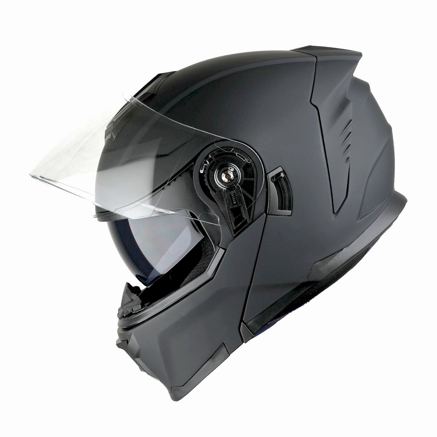1Storm Motorcycle Street Bike Modular/Flip up Dual Visor Sun Shield Full Face Helmet: HJK920