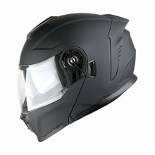 1Storm Motorcycle Street Bike Modular/Flip up Dual Visor Sun Shield Full Face Helmet: HJK920