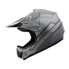 WOW Youth Kids Motocross BMX MX ATV Dirt Helmet HJOY + Goggles + MG Youth Glove Bundle
